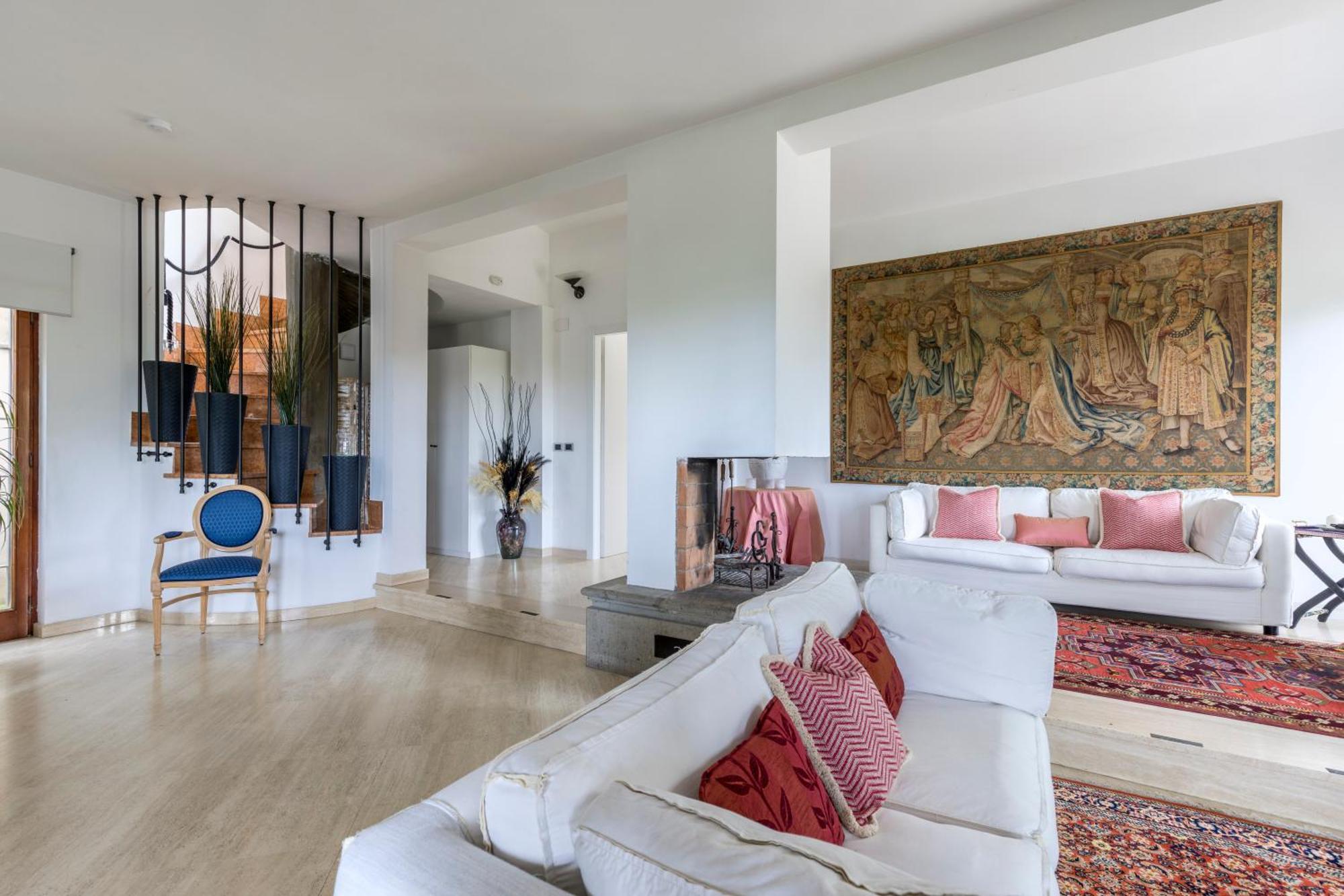 Villa Del Rubbio 罗马 外观 照片