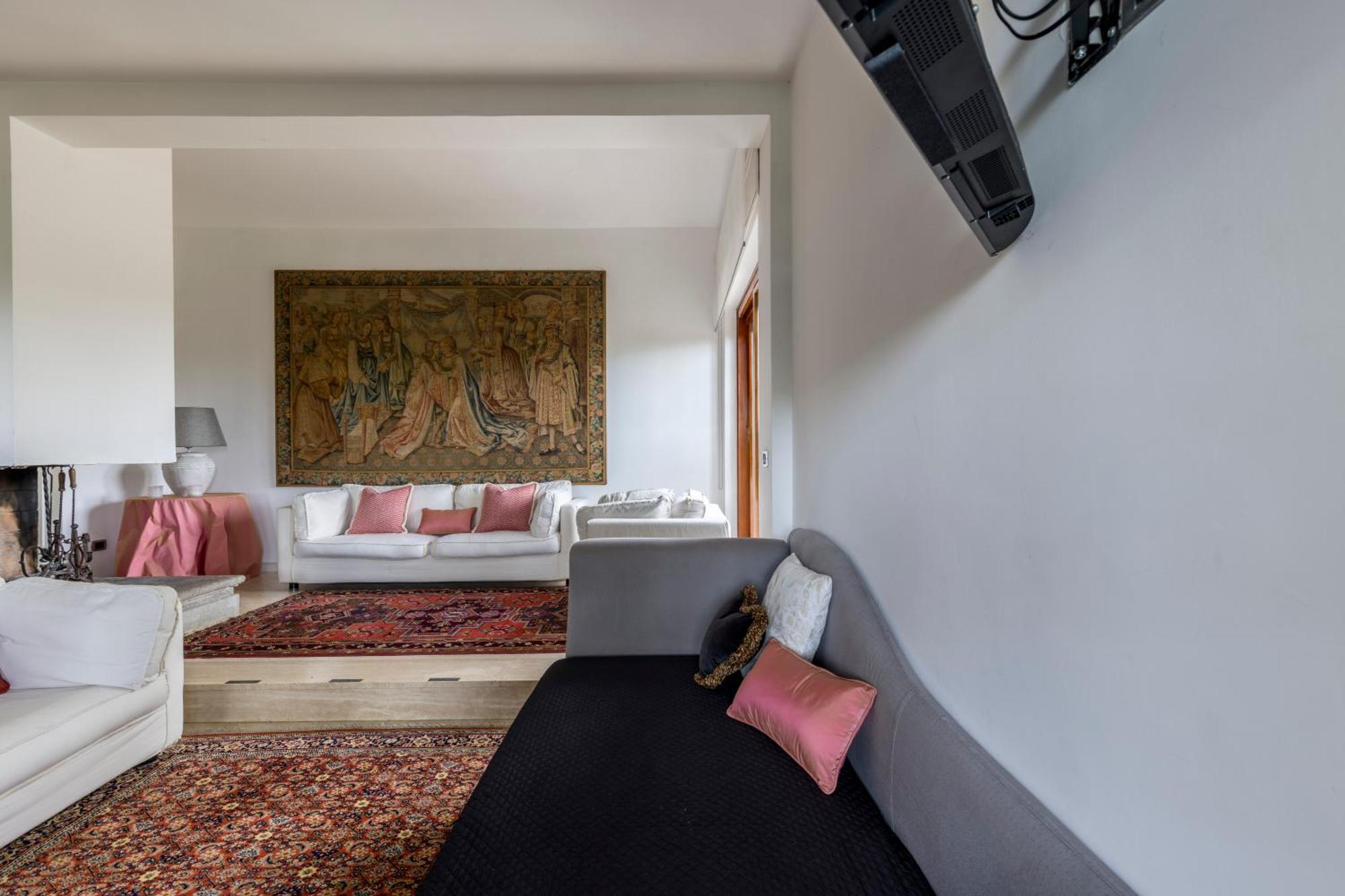 Villa Del Rubbio 罗马 外观 照片