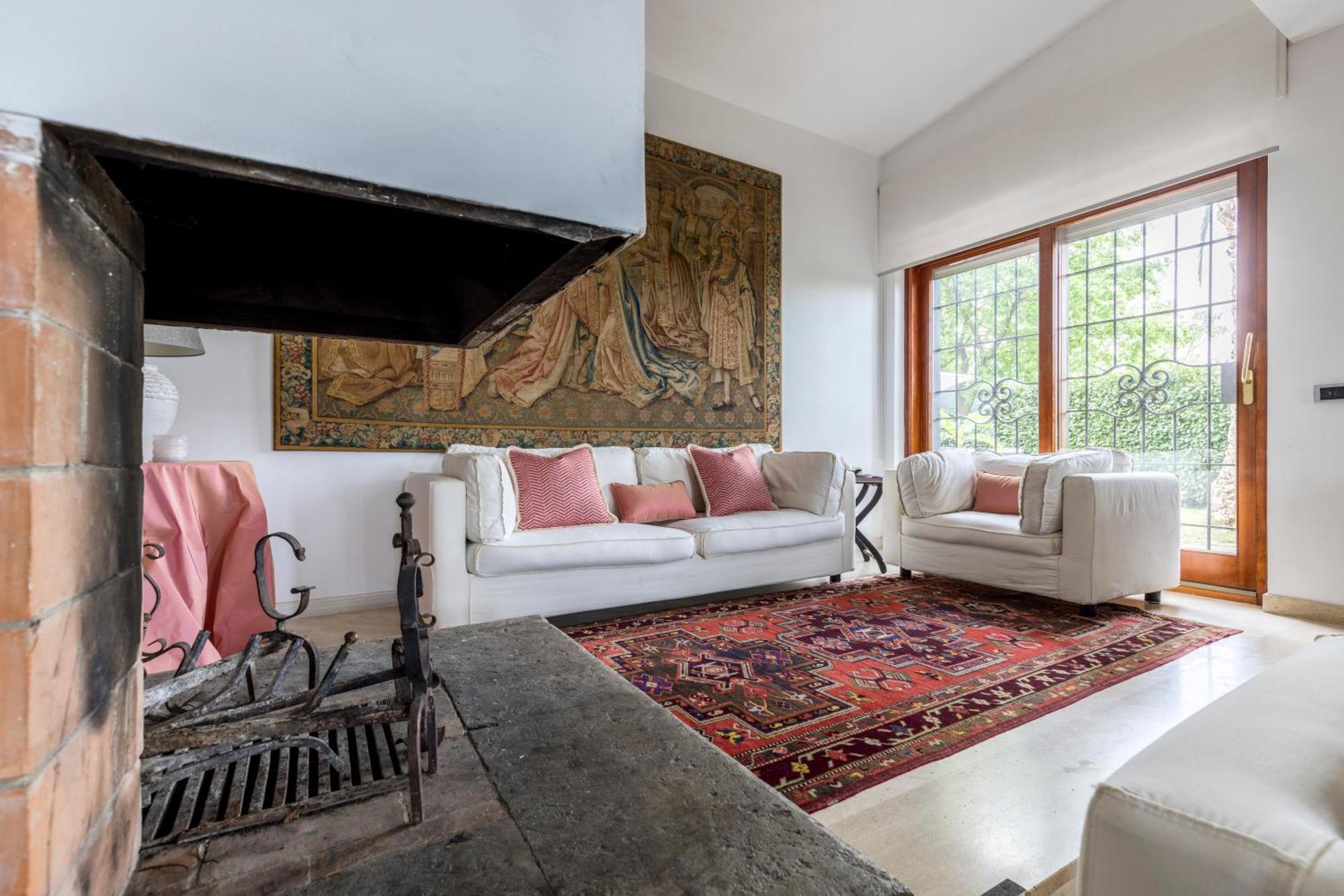 Villa Del Rubbio 罗马 外观 照片