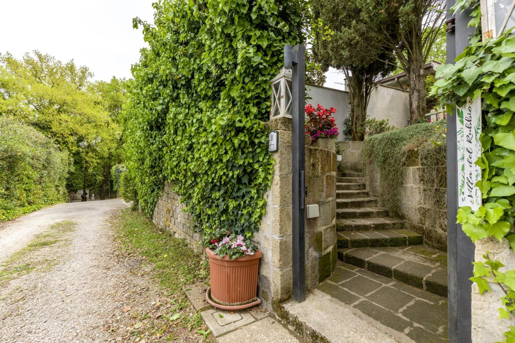 Villa Del Rubbio 罗马 外观 照片